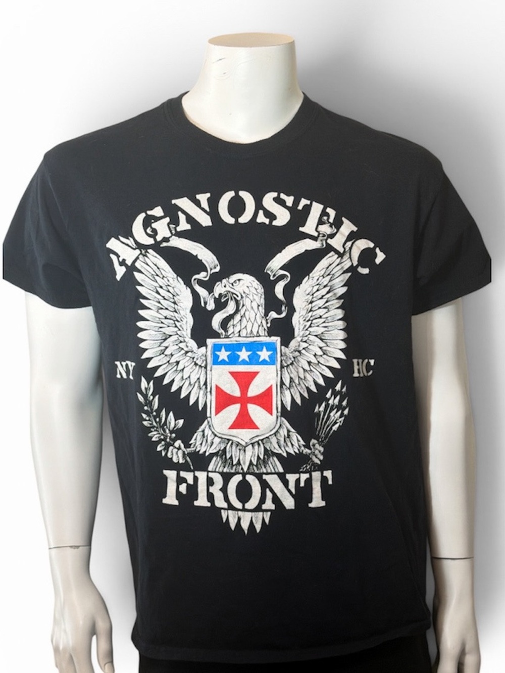 Official Agnostic Front Punk Shirt 2018 Tour Large